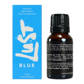 Blue lust front content