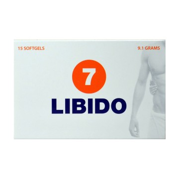 Libido7 erection softgels front