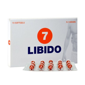 Libido7 erection softgels side content