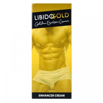 Libidogold golden erection cream front