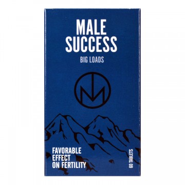 Male success big loads front