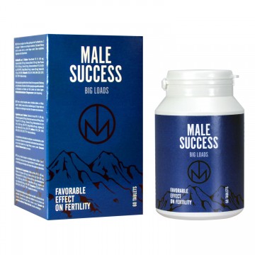 Male success big loads side content