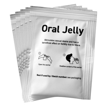 Oral jelly sachets 3