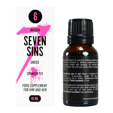 Seven sins greed front content